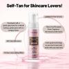 Self Tanner Mousse - Medium to Dark Gradual Self Tanner Foam, Sunless Tanner, Natural Self Tanner Mousse (Mousse-2) view 3