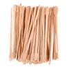 HAKIDZEL 100pcs Waxed Stick Hair Wax Remover for Face Body Hair Removal Device Flat Spreader End