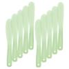 HAKIDZEL 10pcs Silicone Makeup Spatulas of Mixing Palette Tools Long Handle Cosmetic Stirring Utensils view 1