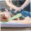 HAKIDZEL 10pcs Silicone Makeup Spatulas of Mixing Palette Tools Long Handle Cosmetic Stirring Utensils view 2