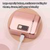 Electric Nail Clipper Automatic Electric Nail Trimmer for Adults for Seniors for Men Women Fingernail Portable for Elderly File(76x65x29mm,Pink) view 3