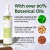 IUNIK Centella Asiatica Cleansing Oil - Pore & Sebum Control Oil Cleanser | Makeup & Sunscreen Remover for Women & Men Dry Oily Sensitive Acne-prone Skin Gentle Face & Body Wash Korean Skincare view 3