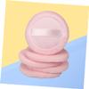 MERRYHAPY 5pcs Cotton Loose Powder Puff Soft Applicators for Smooth Foundation Gentle Skin for Home Travel Use Pink view 2
