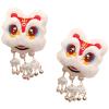 1 Pair Chinese Plush Dancing Hair Clips Tassels Cartoon Hairpins Clips Hair Accessories view 1