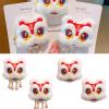 1 Pair Chinese Plush Dancing Hair Clips Tassels Cartoon Hairpins Clips Hair Accessories view 3