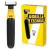 Gorilla Technique Mens Groin & Body Hair Trimmer  2-Way Pivot Blade, No-Nick Skin Guard, 4 Trimming Heads, 16mm Combs, IPX4 Waterproof, Electric Shaver for Pubic & Ball view 1