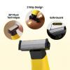 Gorilla Technique Mens Groin & Body Hair Trimmer  2-Way Pivot Blade, No-Nick Skin Guard, 4 Trimming Heads, 16mm Combs, IPX4 Waterproof, Electric Shaver for Pubic & Ball view 3