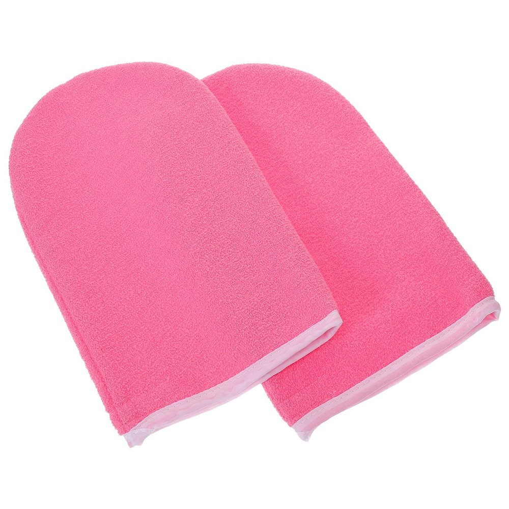 Baluue 1pair Paraffin Wax Gloves for Hand Moisturizing Mitts for Beauty Salons Thick Covers for Hot Wax Therapy Stylish Design Bright Colors