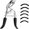 1 Set Black Lash Curler Eyelash Curling Mascara Brush Eyelash Curler Kit Convenient B One Size Eye view 1