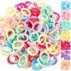 150 Pack Soft Seamless Hair Bands and Ponytail Holders - Elastic No Damage Hair Accessories for Girls and Toddlers view 1
