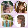 150 Pack Soft Seamless Hair Bands and Ponytail Holders - Elastic No Damage Hair Accessories for Girls and Toddlers view 3