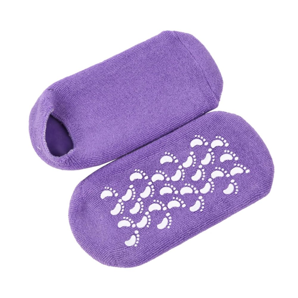 MERRYHAPY Moisturizing Short Socks Socks Whitening Cotton Foot Care Refreshing Comfort Footmark Design Home