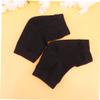 MERRYHAPY 2pairs Gel Heel Socks Ankle Support Socks for Women Compression Moisturizing Gel view 2