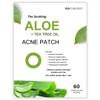 Skincureation Acne Pimple Patches (60 Counts 1 Size)  Invisible Hydrocolloid Acne Patch with Aloe and Tea Tree Oil for Covering Zits and Blemishes view 1