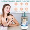 LGRFUXIN Portable Cosmetic Makeup Brush Cleaner Machine, Automatic Spinning Cosmetic Brush Cleaner Fit Makeup Brush,White view 2