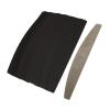 100Pcs Nail File Half Moon Nail Files Stainless Alloy Steel Set Stainless Steel Baseboard Home Nail File Replacement Stickers for Nail File view 2