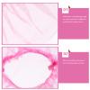 300Pcs Washbasin Bag Disposable Bowl Para Pedicure Bath Liners Supplies Kit Liners Spa Lavamanos for Hair Care - Pink view 3