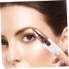 Hemoton 1pc Rechargeable Eyebrow Trimmer for Women Remover for Face Eyebrows Pain Precision Shaving USB Rechargeable Personal Care and Grooming view 4