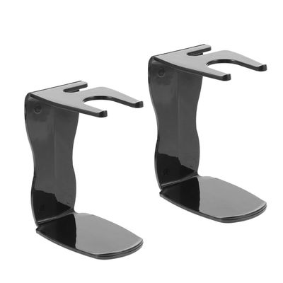 minkissy 2pcs Brush Stand for Men Sleek Shaving Brush Display Organizer Grooming Tool Holder for Easy Access and Decor