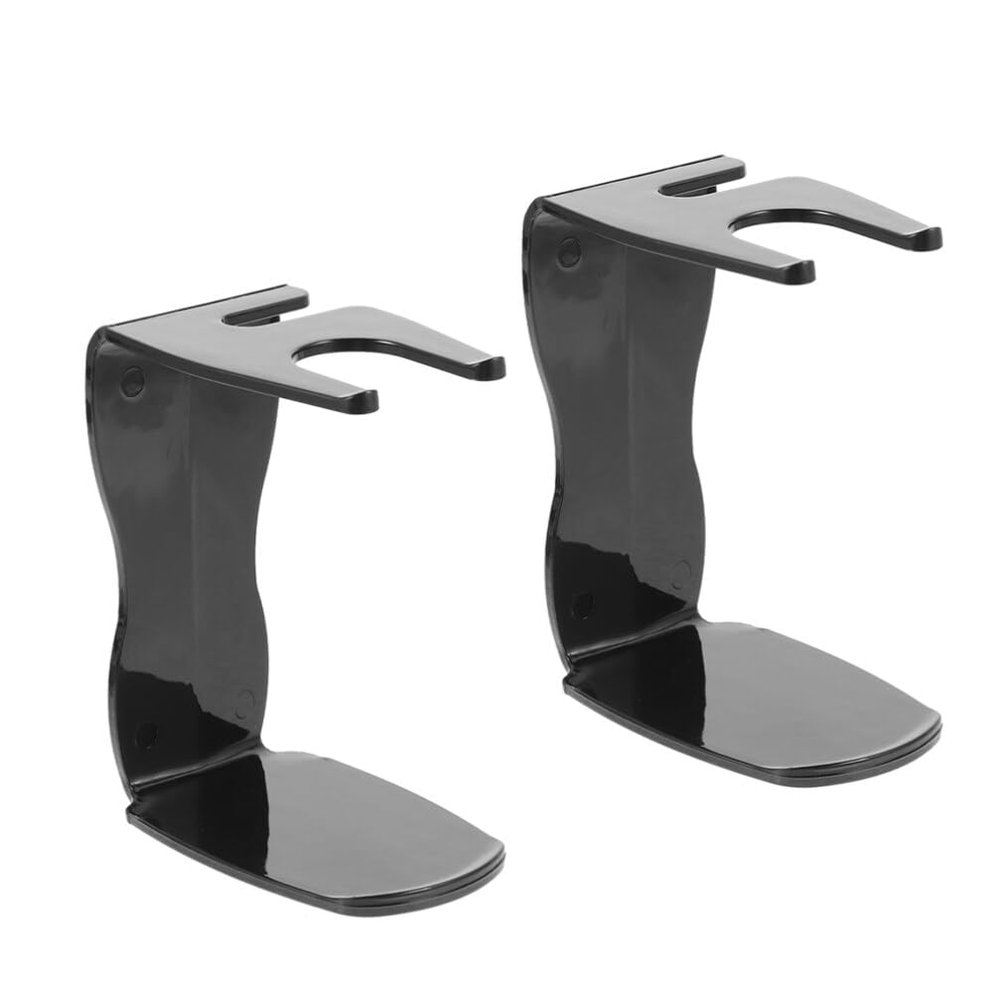 minkissy 2pcs Brush Stand for Men Sleek Shaving Brush Display Organizer Grooming Tool Holder for Easy Access and Decor
