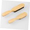 Beaupretty 2pcs Beard Grooming Brush for Men Multi-functional Cleaning Brush for Shaving and Hairdressing Durable Bristle Design for Barber Shop and Home Use view 2