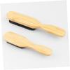 Beaupretty 2pcs Beard Grooming Brush for Men Multi-functional Cleaning Brush for Shaving and Hairdressing Durable Bristle Design for Barber Shop and Home Use view 4