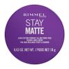 Rimmel Stay Matte Loose Powder, 001 Transparent, Face Loose Powder, Talc-free, Vegan, Lightweight, Soft Focus Effect, Soft Luxurious Applicator Puff, 0.63oz view 1