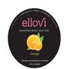 Ellovi All-Natural Luxuriously Whipped Body Butter - Orange - Pure Enough to Eat - Made With Just 6 Vegan Ingredients - 100% Plant-Based Moisturizer For Naturally Healthy Skin (0.57 fl. oz/16.8ml) view 1