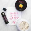 Ellovi All-Natural Luxuriously Whipped Body Butter - Orange - Pure Enough to Eat - Made With Just 6 Vegan Ingredients - 100% Plant-Based Moisturizer For Naturally Healthy Skin (0.57 fl. oz/16.8ml) view 3