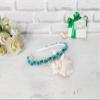 Turquoise Minimalist Headband, Turquoise Hair Accessories, Gemstone Hair Piece, Boho Teal Crystals Headband Crown, Jeweled Hairband, Birthday Women Gift Daughter, Embellished Headpiece Prom Girl (Design #3) view 3