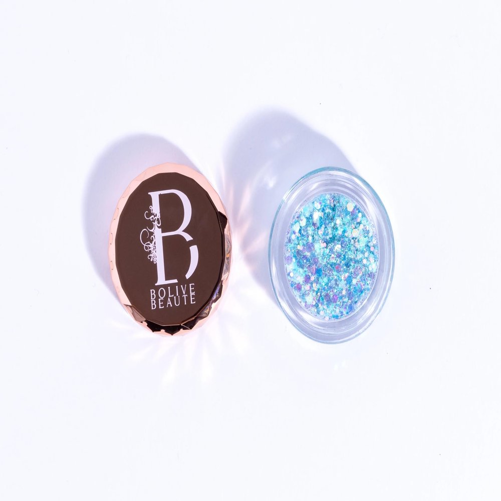 Bolive Beaute Celestial | Sky-Blue Glitter Eyeshadow