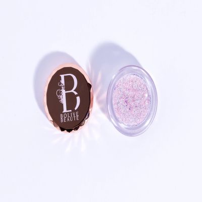 Bolive Beaute Fairy Dust | Iridescent Pink Glitter Eyeshadow