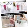 Ciieeo Visible Acrylic Makeup Organizer Box for Cotton Pads and Beauty Tools Cosmetic Storage Container for Home and Salon Use view 3