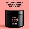 BUM Coffee Sugar Scrub for Body - Coffee Scrub Body Exfoliator with Organic Shea, Coconut Oil, Rosehip, Vitamin E & Jojoba - Moisturizing, Seductively Scented & Subtly Flavored Exfoliant (2 oz) view 4