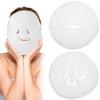 Beaupretty 2 Pcs Facial Hot Compress Towels Velvet Soft Face Towels for Skin Care Spa Use with 3 Hole and Single Hole Design 9.44X9.44 Inches view 1