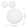 Beaupretty 2 Pcs Facial Hot Compress Towels Velvet Soft Face Towels for Skin Care Spa Use with 3 Hole and Single Hole Design 9.44X9.44 Inches view 2