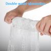 Beaupretty 2 Pcs Facial Hot Compress Towels Velvet Soft Face Towels for Skin Care Spa Use with 3 Hole and Single Hole Design 9.44X9.44 Inches view 4