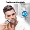 Electric Razor Mini Shavers, Portable Electric Shaver Razor with Display USB Charging Face Hair Removal for Men Women Unisex Dermaplaning Tool, Trimmer (Silver) view 2