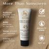 BLACK GIRL SUNSCREEN Make It Matte SPF 45 - Clear Face Sunscreen - No White Residue, Broad Spectrum, Matte Finish, Vegan (Ships with Black or Gold Cap) view 3