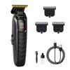 SUPRENT Hair Trimmers for Men - Electirc Cordless Beard Hair Trimmer with LED Display, High-Performance Rechargeable Zero-gapped Trimmer for Home Use with Titanium Blades (Black) view 1