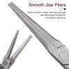 Acrylic UV Gel Tips Sculpting Tweezers Clip Nail Pincher Tool Kit, Stainless Steel Nail Shaping Nippers C Curve Nail Art Tools for Manicure and Pedicure view 4