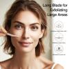 10-Pack Professional Dermaplaning Razor for Women: Peach Fuzz, Facial & Eyebrow Hair Removal view 4
