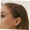 MERRYHAPY 2pcs Classic Side Hair Combs Non-slip Bangs Clip for Women Girls Rhinestone Hair Clip Combs Styling Tools Accessories Random Style view 4