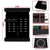 360 Rotating Makeup Organizer, Acrylic Earring Holder Jewelry Organizer, Total 2Pcs, Adjustable Large Capacity, Easy To Assemble Cosmetic Storage for Lipsticks Brushes, Perfume or Jewelry Display view 4