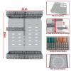360 Rotating Makeup Organizer, Acrylic Earring Holder Jewelry Organizer, Total 2Pcs, Adjustable Large Capacity, Easy To Assemble Cosmetic Storage for Lipsticks Brushes, Perfume or Jewelry Display view 4
