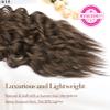 REECHO Hair Extensions, 4PCS Clip in Hair Extensions HE001 Natural Soft Synthetic Hairpieces for Women, Ginger Brown view 4