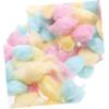 VINTORKY Soft Cotton Balls Newborn Face Wash Makeup Removal Fuzzy Craft Balls Reusable Organic Cotton Rounds Safe Pack Colors view 2