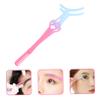 VINTORKY Metal Eyelash Curler for Lashes Lash Clamp Tweezer Comb for Women Men Eyelash Extension Tweezers view 2