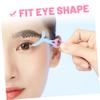 VINTORKY Metal Eyelash Curler for Lashes Lash Clamp Tweezer Comb for Women Men Eyelash Extension Tweezers view 3