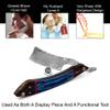 QURESHI KNIFES - Professional Straight Razor with Leather Strop - Straight Edge Barber Razor Premium for Men & Women (Damascus Steel Blade) view 3